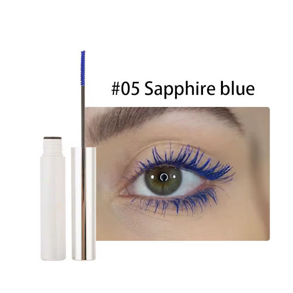 Pop of Color High Pigmented Waterproof Eyelash Curling, Lengthening Multicolor Mascara 12 Shades