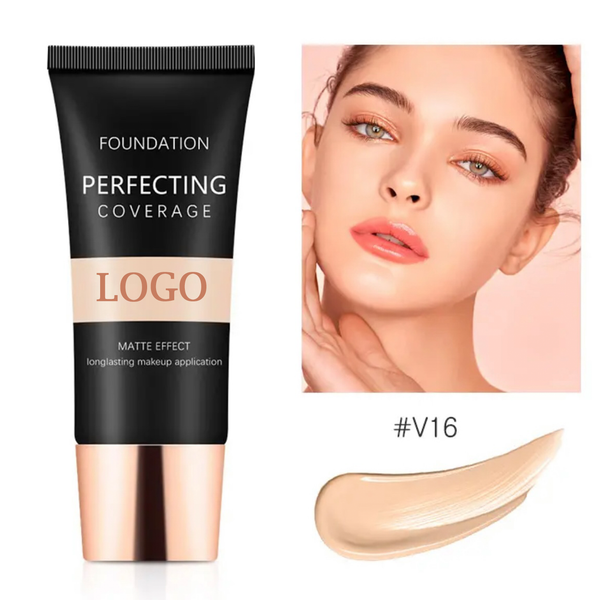 Full Coverage Oil Control Matte Liquid Concealer Foundation 13 shades Mixed 35ml