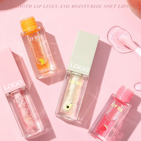 Anti-Cracking, Moisturizing, Fruity Lip Oil Treatment for Dry Lips. 4 Flavors