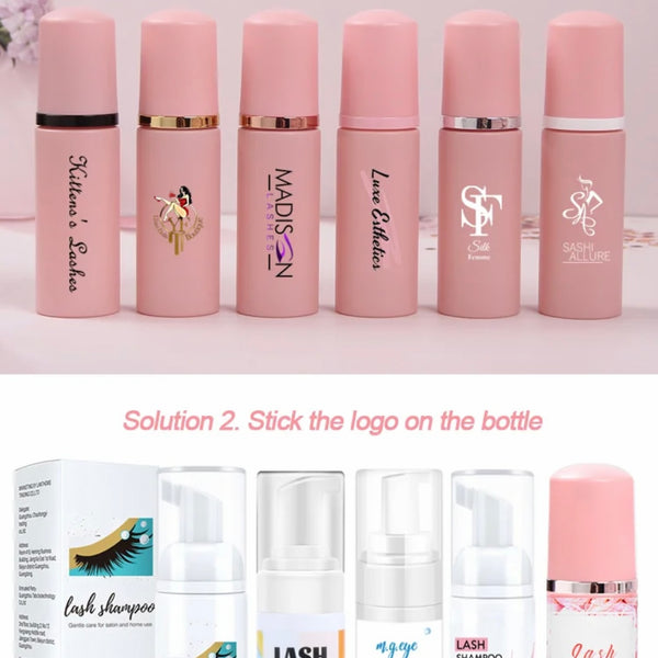 Eyelash Cleaning Foam, Foam Lash Bath, Lash Shampoos, Shampoo for Lash Extensions 60ml