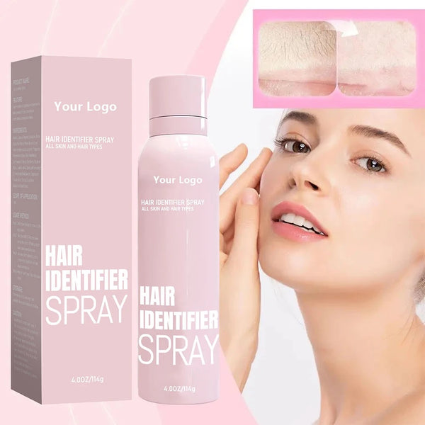 Hair Identifier Spray for Face Shaving Protection Plastic/Aluminum Can and 4000 Razors.