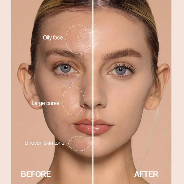 Custom Pink Light Powder Foundation Oil Control Waterproof Pressed Powder Long Lasting Concealing Natural Compact Powder
