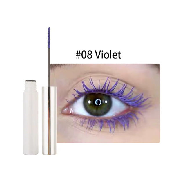 Pop of Color High Pigmented Waterproof Eyelash Curling, Lengthening Multicolor Mascara 12 Shades