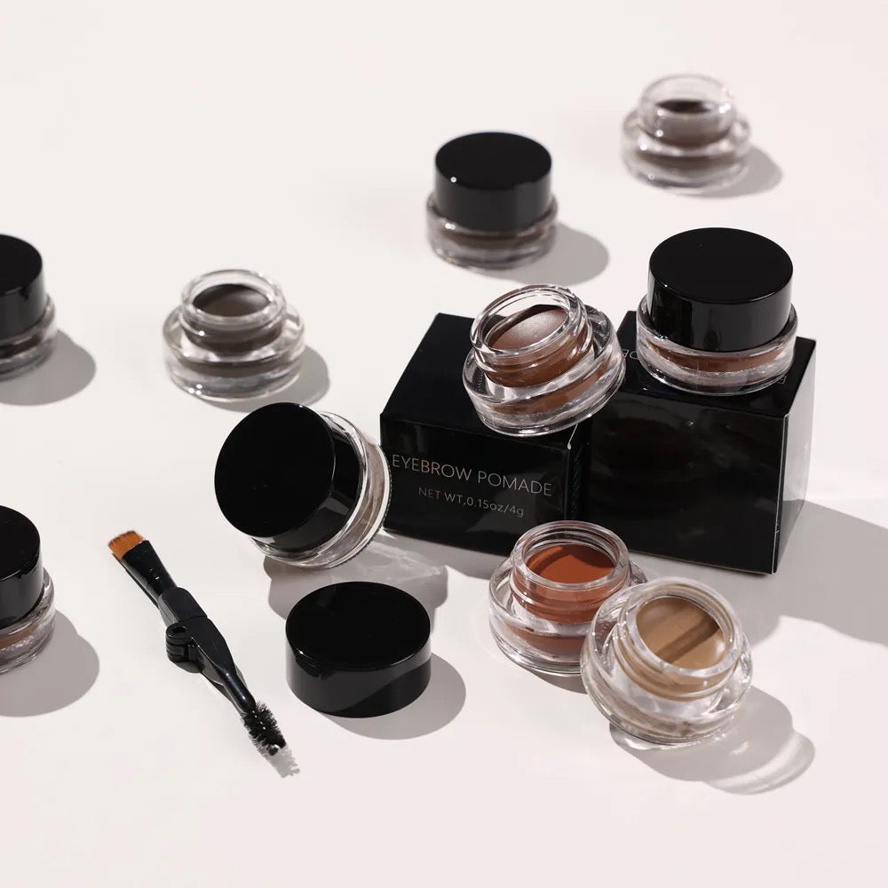 Waterproof Creamy Eyebrow-Pomade/Long Lasting with applicator  10 Shades(Free Shipping)