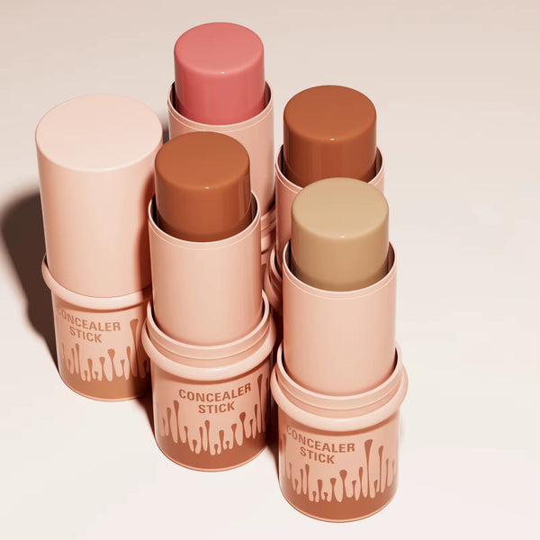 Custom Beige High Pigmented Waterproof Twist Blush, Contour, Bronzer, Highlighter Stick