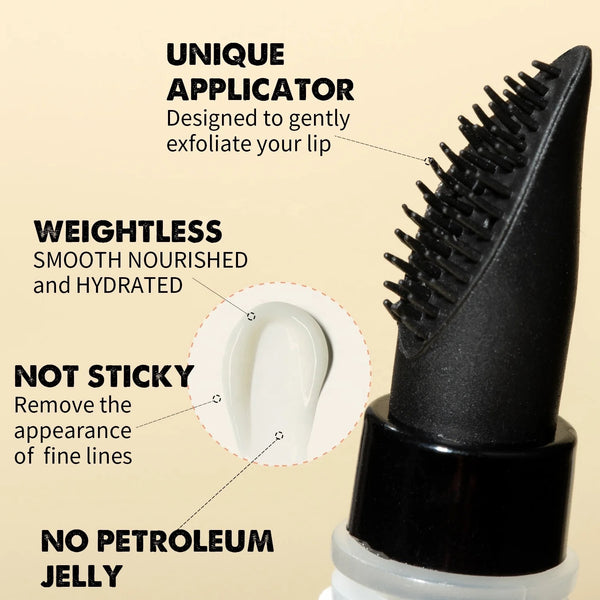 Waterproof ,PREMIUM Quality, Create Your Own High Quality Hydrating Lip Buff Balm LipGloss Unique Transparent Lip Volume Cream