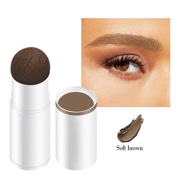 Waterproof Makeup Brow Tinting Kit Eyebrow Stencil Stamp Kit 3 Shades