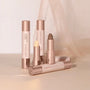 Elegant Rose Gold Pearlescent/ Matte Contour Highlight Stick, Luxury Contour Kit 4 Shades