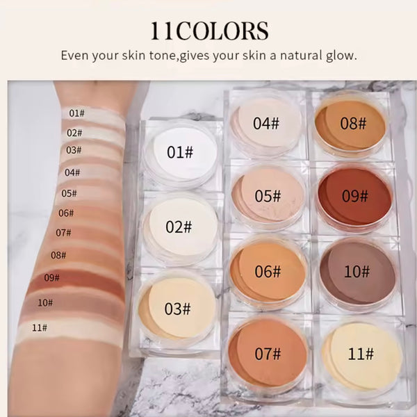 Custom Pink Packaging Long Lasting Sweat proof Waterproof Translucent Loose Setting Powder Oil Control Finishing Powder