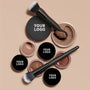 Non-Greasy High Pigment Waterproof Contouring Palette Face Contour Makeup, Buttery Cream Bronzer 20g