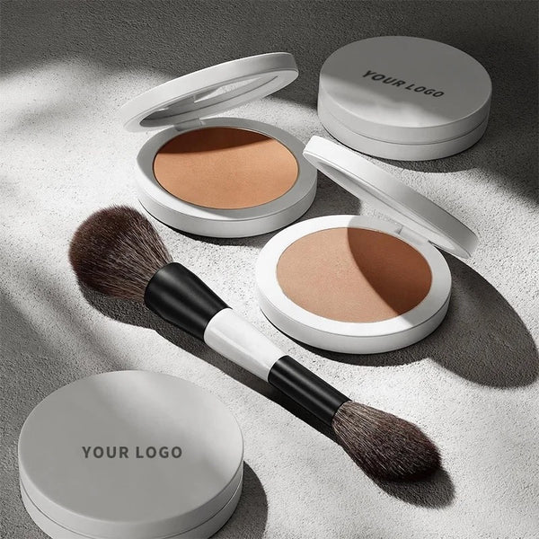 Long Lasting Full Coverage Single Makeup Bronzer Palettes, High Pigment Nourishing Matte Pressed Powder Bronzer Contour Palette. 6 Shades