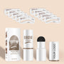 Waterproof Makeup Brow Tinting Kit Eyebrow Stencil Stamp Kit 3 Shades