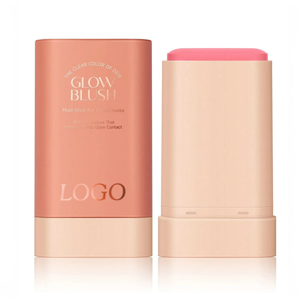 Rose Gold High Pigment Long Lasting Waterproof Cream Glow Blush Stick. 3 Shades