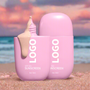 Custom Pink Packaging Waterproof/ Sweatproof SPF 50+ Tinted Moisturizing Sunscreen 30 ml Skincare Meets Cosmetics Sunscreen