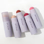 Waterproof Purple Tube 3-in-1 SPF Peachy Cheek High Pigment Highlighter/ Blush Sticks