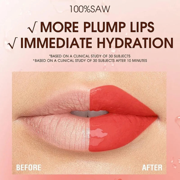 Custom Curved Tube Hydrating Smooth Tinted Lip Oil
