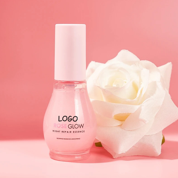 Korean Hydrating Anti-aging Rose Facial Glowy Serum.