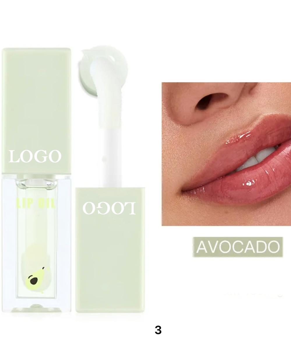 Anti-Cracking, Moisturizing, Fruity Lip Oil Treatment for Dry Lips. 4 Flavors