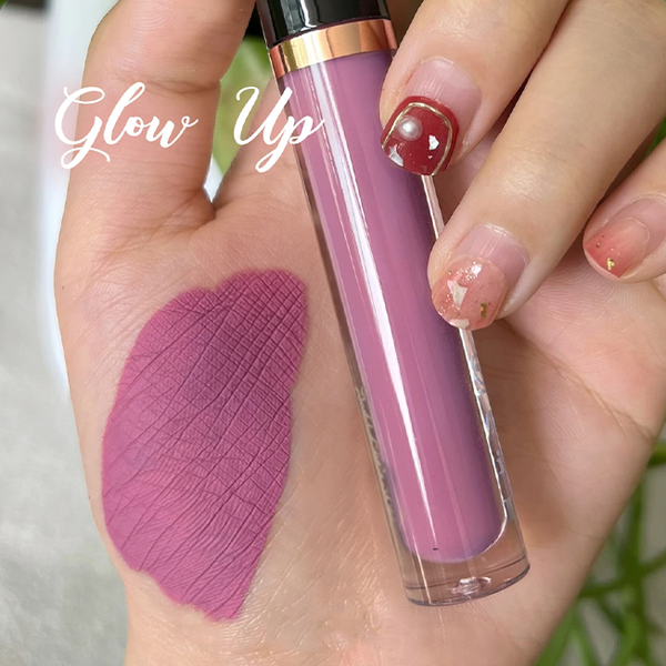 Pink Heart- Shaped Wand Tube Long Lasting Lipgloss/Liquid Lipstick Your Choice Of Glossy, Matte, Nude, Glitter, High Shine, Shimmer, Clear Gloss or Liquid Lipstick 80 Shades