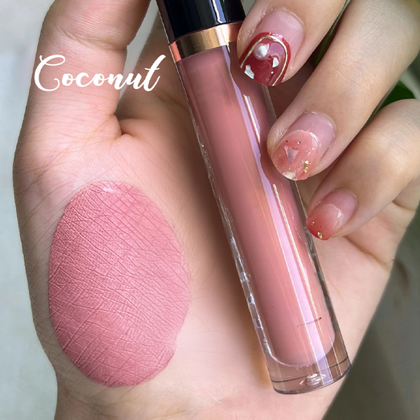 Pink Heart- Shaped Wand Tube Long Lasting Lipgloss/Liquid Lipstick Your Choice Of Glossy, Matte, Nude, Glitter, High Shine, Shimmer, Clear Gloss or Liquid Lipstick 80 Shades