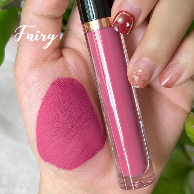 Pink Heart- Shaped Wand Tube Long Lasting Lipgloss/Liquid Lipstick Your Choice Of Glossy, Matte, Nude, Glitter, High Shine, Shimmer, Clear Gloss or Liquid Lipstick 80 Shades
