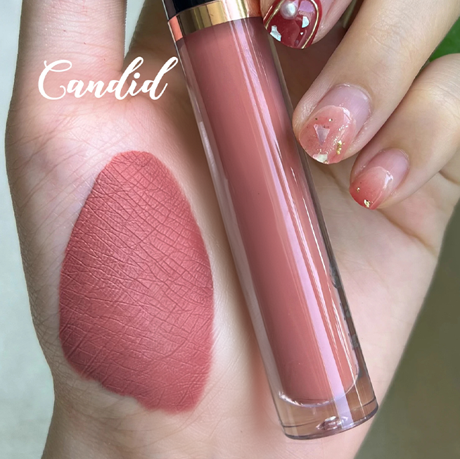 Pink Heart- Shaped Wand Tube Long Lasting Lipgloss/Liquid Lipstick Your Choice Of Glossy, Matte, Nude, Glitter, High Shine, Shimmer, Clear Gloss or Liquid Lipstick 80 Shades