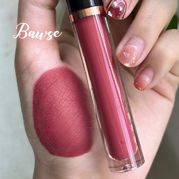Pink Heart- Shaped Wand Tube Long Lasting Lipgloss/Liquid Lipstick Your Choice Of Glossy, Matte, Nude, Glitter, High Shine, Shimmer, Clear Gloss or Liquid Lipstick 80 Shades