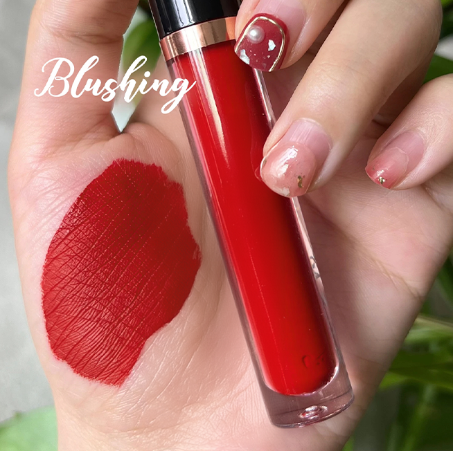Pink Heart- Shaped Wand Tube Long Lasting Lipgloss/Liquid Lipstick Your Choice Of Glossy, Matte, Nude, Glitter, High Shine, Shimmer, Clear Gloss or Liquid Lipstick 80 Shades