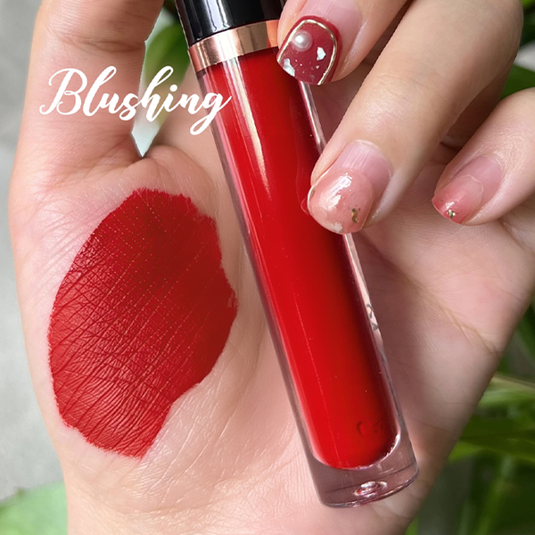 Pink Heart- Shaped Wand Tube Long Lasting Lipgloss/Liquid Lipstick Your Choice Of Glossy, Matte, Nude, Glitter, High Shine, Shimmer, Clear Gloss or Liquid Lipstick 80 Shades