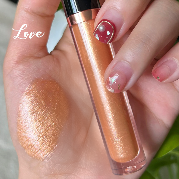 Pink Heart- Shaped Wand Tube Long Lasting Lipgloss/Liquid Lipstick Your Choice Of Glossy, Matte, Nude, Glitter, High Shine, Shimmer, Clear Gloss or Liquid Lipstick 80 Shades