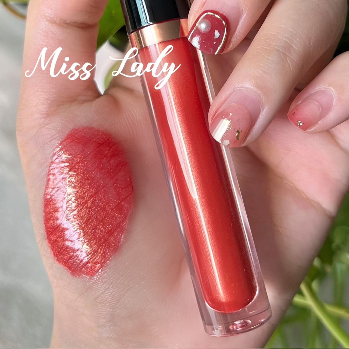 Pink Heart- Shaped Wand Tube Long Lasting Lipgloss/Liquid Lipstick Your Choice Of Glossy, Matte, Nude, Glitter, High Shine, Shimmer, Clear Gloss or Liquid Lipstick 80 Shades