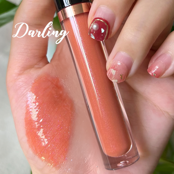 Pink Heart- Shaped Wand Tube Long Lasting Lipgloss/Liquid Lipstick Your Choice Of Glossy, Matte, Nude, Glitter, High Shine, Shimmer, Clear Gloss or Liquid Lipstick 80 Shades
