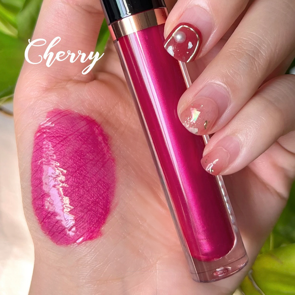 Pink Heart- Shaped Wand Tube Long Lasting Lipgloss/Liquid Lipstick Your Choice Of Glossy, Matte, Nude, Glitter, High Shine, Shimmer, Clear Gloss or Liquid Lipstick 80 Shades