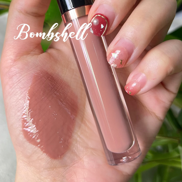Pink Heart- Shaped Wand Tube Long Lasting Lipgloss/Liquid Lipstick Your Choice Of Glossy, Matte, Nude, Glitter, High Shine, Shimmer, Clear Gloss or Liquid Lipstick 80 Shades