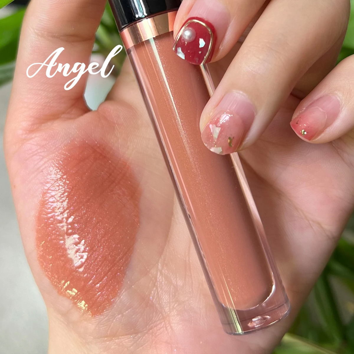 Pink Heart- Shaped Wand Tube Long Lasting Lipgloss/Liquid Lipstick Your Choice Of Glossy, Matte, Nude, Glitter, High Shine, Shimmer, Clear Gloss or Liquid Lipstick 80 Shades