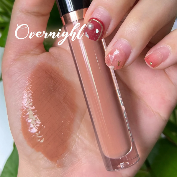 Pink Heart- Shaped Wand Tube Long Lasting Lipgloss/Liquid Lipstick Your Choice Of Glossy, Matte, Nude, Glitter, High Shine, Shimmer, Clear Gloss or Liquid Lipstick 80 Shades