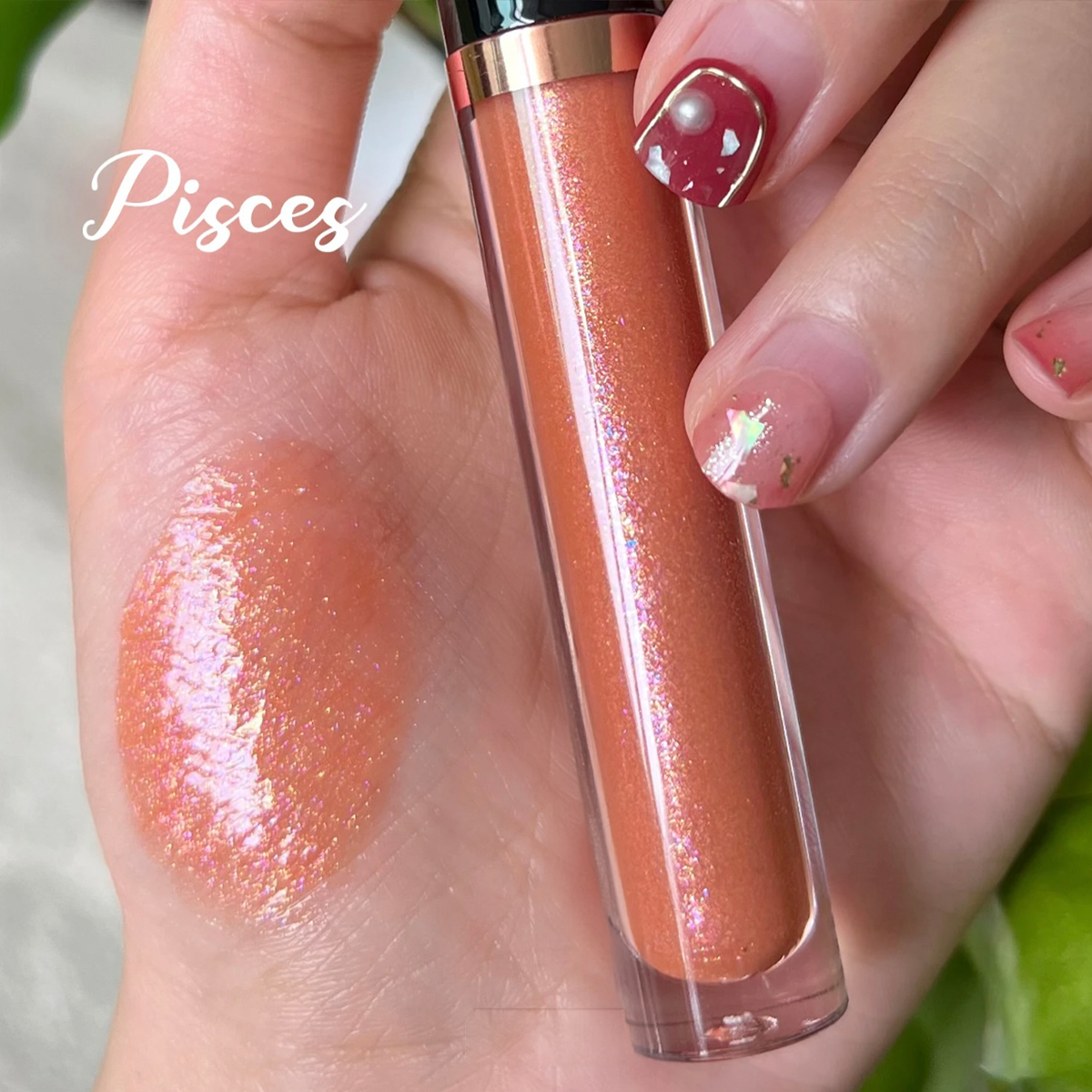 Pink Heart- Shaped Wand Tube Long Lasting Lipgloss/Liquid Lipstick Your Choice Of Glossy, Matte, Nude, Glitter, High Shine, Shimmer, Clear Gloss or Liquid Lipstick 80 Shades