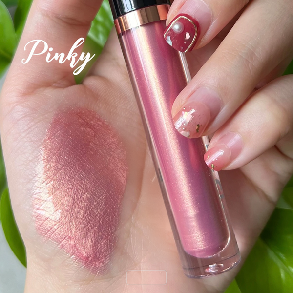 Pink Heart- Shaped Wand Tube Long Lasting Lipgloss/Liquid Lipstick Your Choice Of Glossy, Matte, Nude, Glitter, High Shine, Shimmer, Clear Gloss or Liquid Lipstick 80 Shades