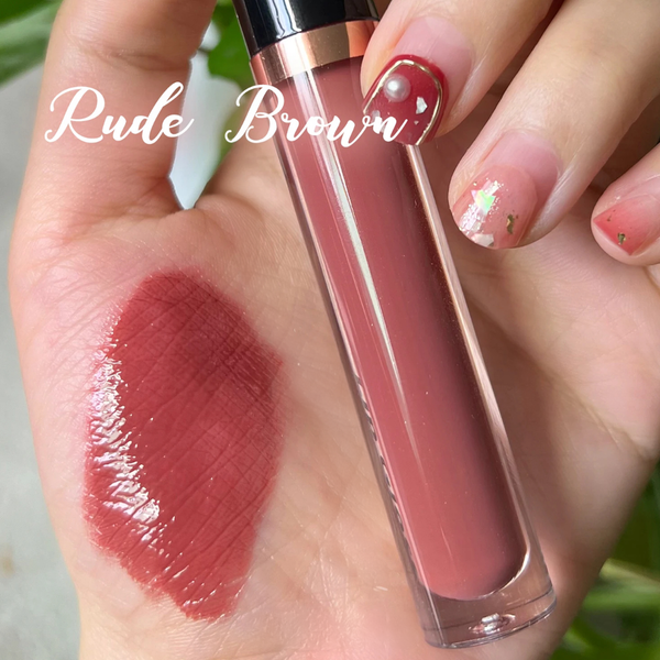 Pink Heart- Shaped Wand Tube Long Lasting Lipgloss/Liquid Lipstick Your Choice Of Glossy, Matte, Nude, Glitter, High Shine, Shimmer, Clear Gloss or Liquid Lipstick 80 Shades