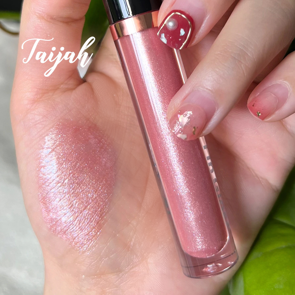 Pink Heart- Shaped Wand Tube Long Lasting Lipgloss/Liquid Lipstick Your Choice Of Glossy, Matte, Nude, Glitter, High Shine, Shimmer, Clear Gloss or Liquid Lipstick 80 Shades