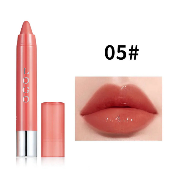 Custom Moisturizing Lipgloss Lip Liner, Long Lasting Smooth Nude Lipstick Crayon. 12 Shades