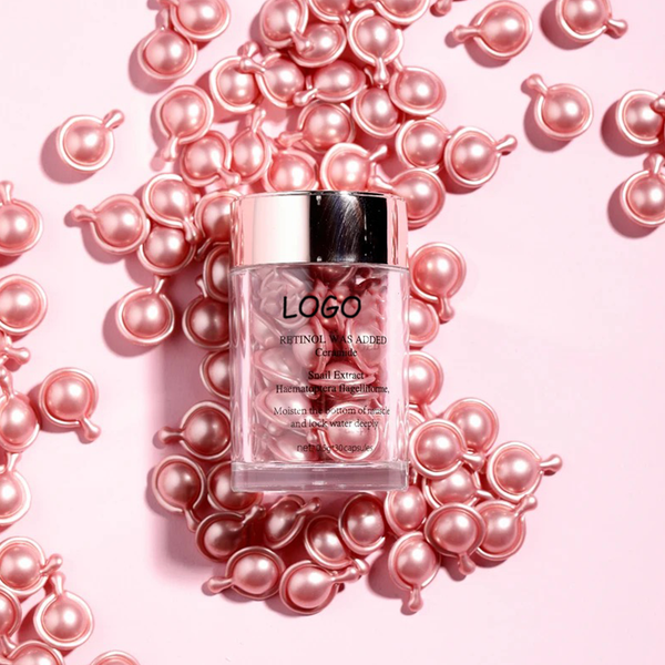 Night Serum, Anti Aging Hyaluronic Acid Retinol Capsules