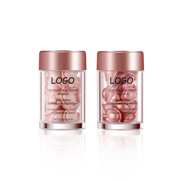 Night Serum, Anti Aging Hyaluronic Acid Retinol Capsules