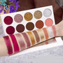Waterproof Pearlescent Glitter Shimmer, Neutral Pigmented Eyeshadow Palettes, 10 Colours.