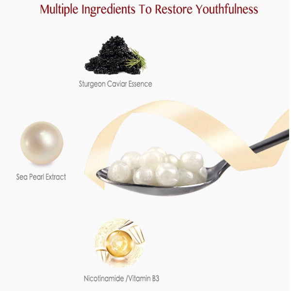 Brightening Anti-aging Face Pearl Cream Capsules