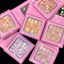 Pink Pigmented Powder Highlighter/ Bronzer Palette. Comes in 6 Colours (Free Shipping)