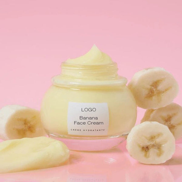 Fruit Extract, Skin Glow Creamy Banana Soufflé Face Firming/Moisturizing Cream