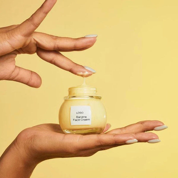 Fruit Extract, Skin Glow Creamy Banana Soufflé Face Firming/Moisturizing Cream