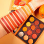 Orange Cosmetic Multicoloured Fruit Inspired Eyeshadow Palettes, 5 Colours.