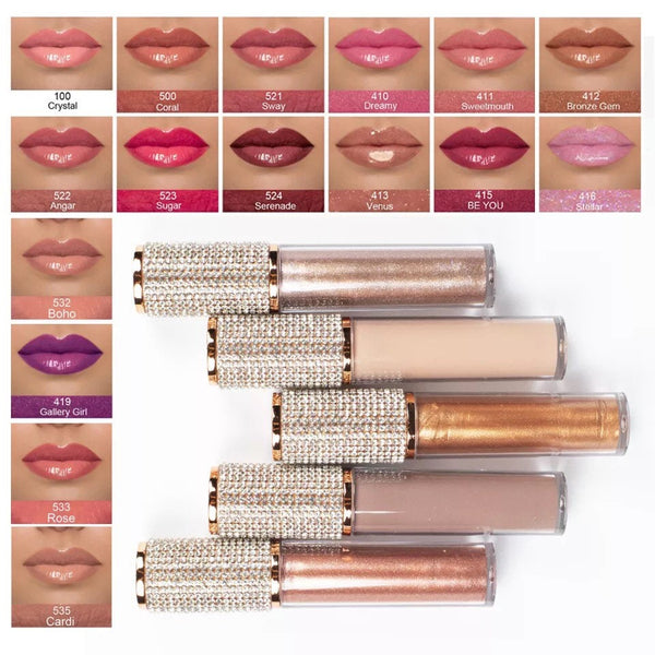 Nude Shimmer Shiny Lipgloss/ Matte Liquid Lipstick. 56 colours (Free Shipping)